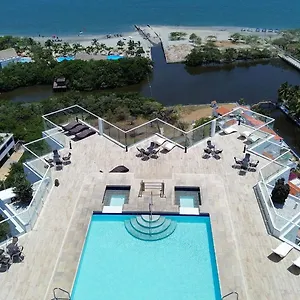 Apartamento Apto Con Servicio De Playa, Terraza Con Vista 360, Santa Marta (Magdalena)